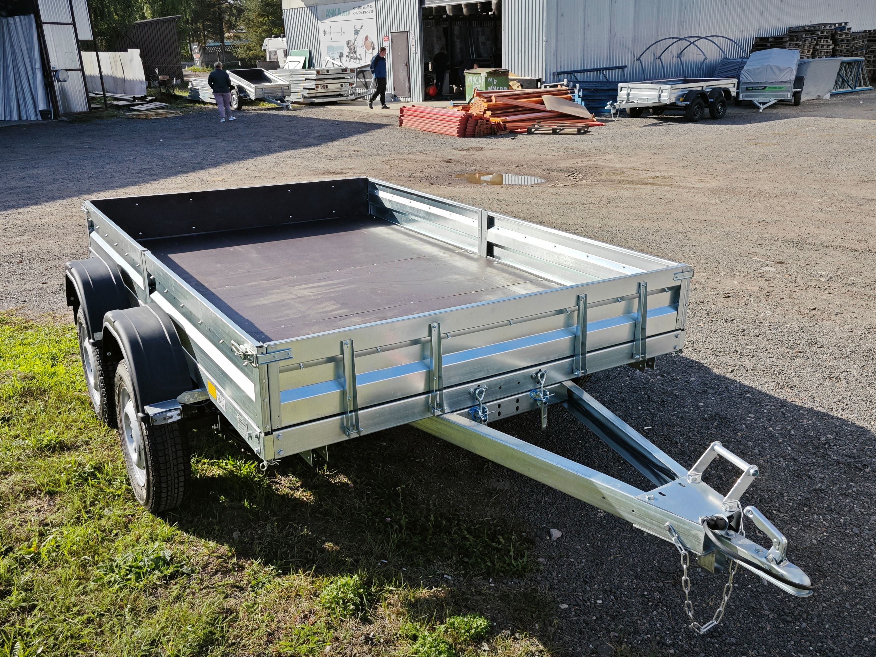 Автос.бел - Автомобильный прицеп AvtoS A30U2B(2осн) 3000*2000*300мм