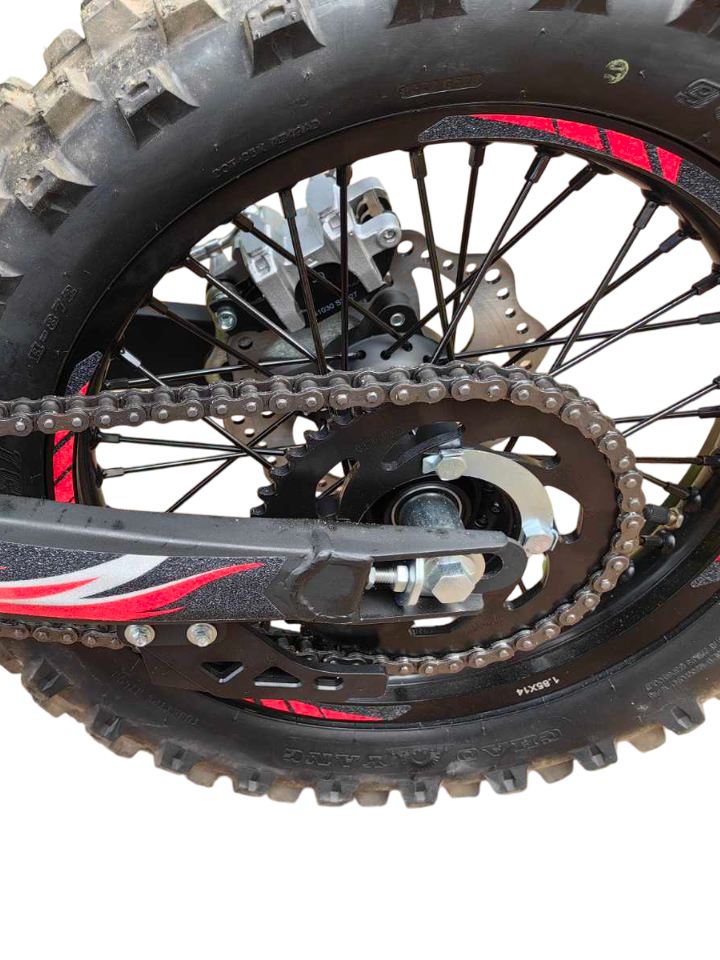 racermotors.by - Подвеска и тормозная система — для стабильности и безопасности. Технологичные аксессуары и защита — для безотказной работы Питбайк Nine Fox VIGOR 150