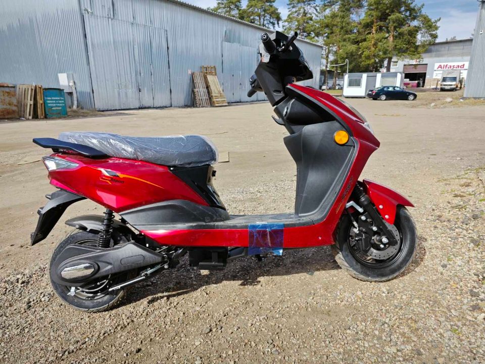 racermotors.by - Электроскутер Tsunami Boxer 1500w (красный)