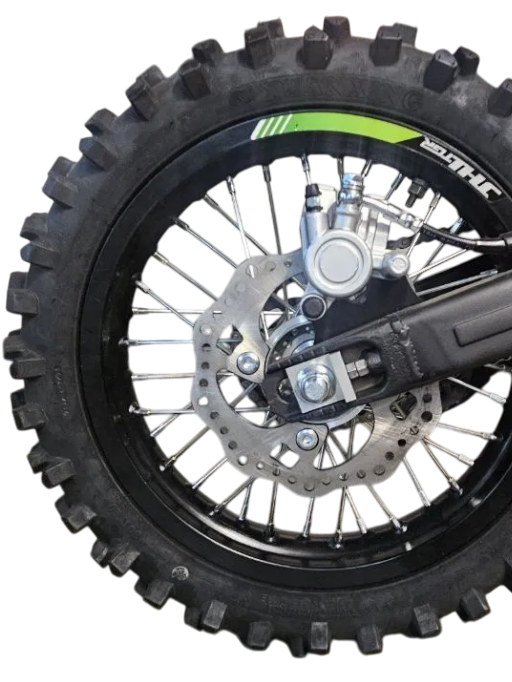racermotors.by - Комплектация для комфорта и безопасности, шины YUANXING для хорошего сцепления и проходимости Питбайк Motoland 150 GF150 E 19/16 - Питбайк JHL LK24 YX125 EM 17/14