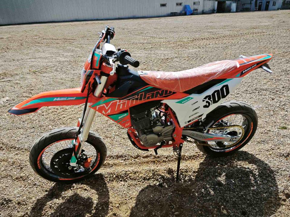 racermotors.by - Мотоцикл Motoland SMX300 S4 (175FMM) 17/17 (МОТАРД) с ЭПТС