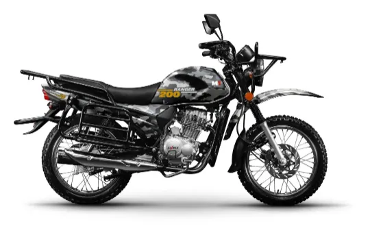 motozavod.by - Мотоцикл MINSK Ranger 200 Белый Камуфляж