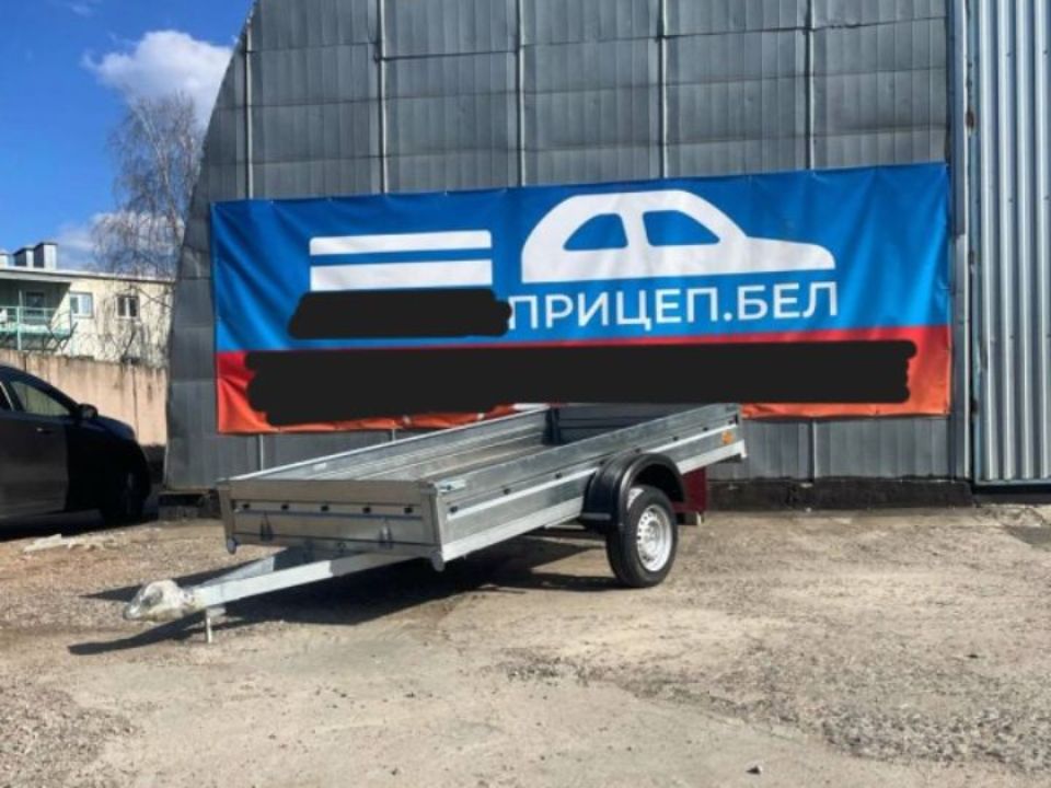 прицеп.бел - ПРИЦЕП ЦИНК-МАСТЕР (3,5Х1,5М), БОРТ 28,5СМ