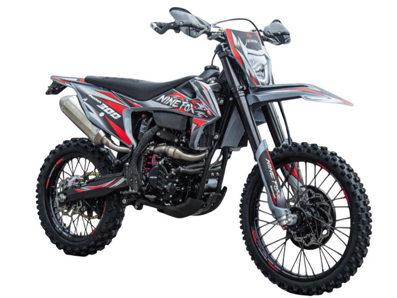 racermotors.by - Мотоцикл Кросс NINE FOX TREKKER 300 без ЭПТС