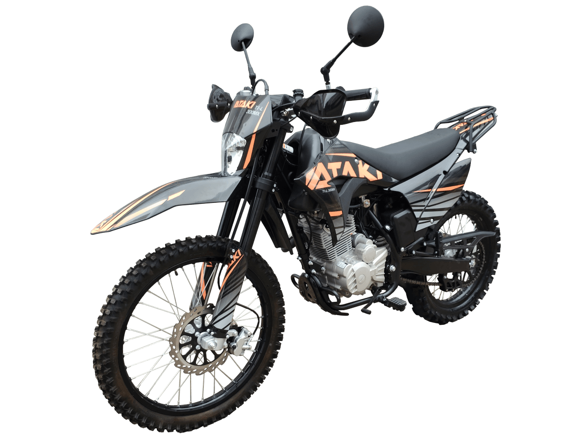 racermotors.by - Силовой агрегат: Простота и честная мощность — ATAKI T1-L 300 MX (4T CB300F 21/18 2026)