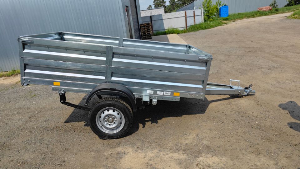 Автос.бел - Автомобильный прицеп AVTOS A28P1B, РЕССОРЫ 3302 ГАЗ-2 ЛИСТОВЫЕ, КОЛЕСА R16 БЕЗ ТЕНТА С НАДСТАВНЫМИ БОРТАМИ,
БОРТ 600 ММ