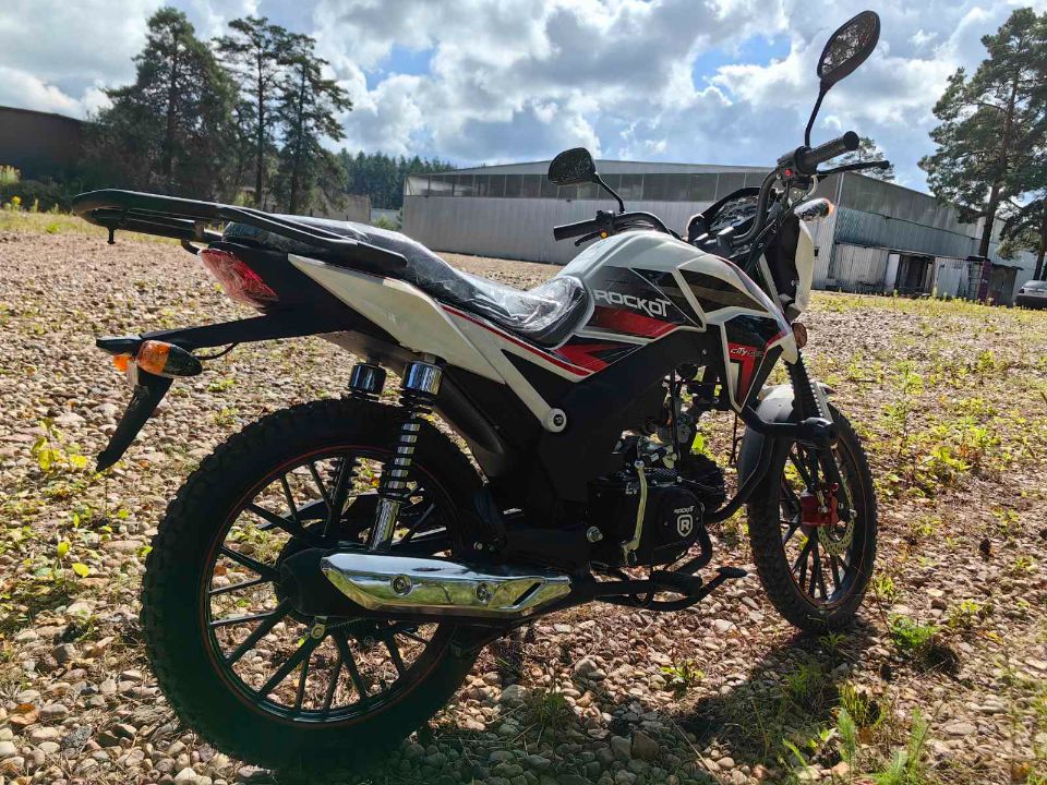 racermotors.by - Мопед Rockot Alpha City + ЦПГ 125 см3
