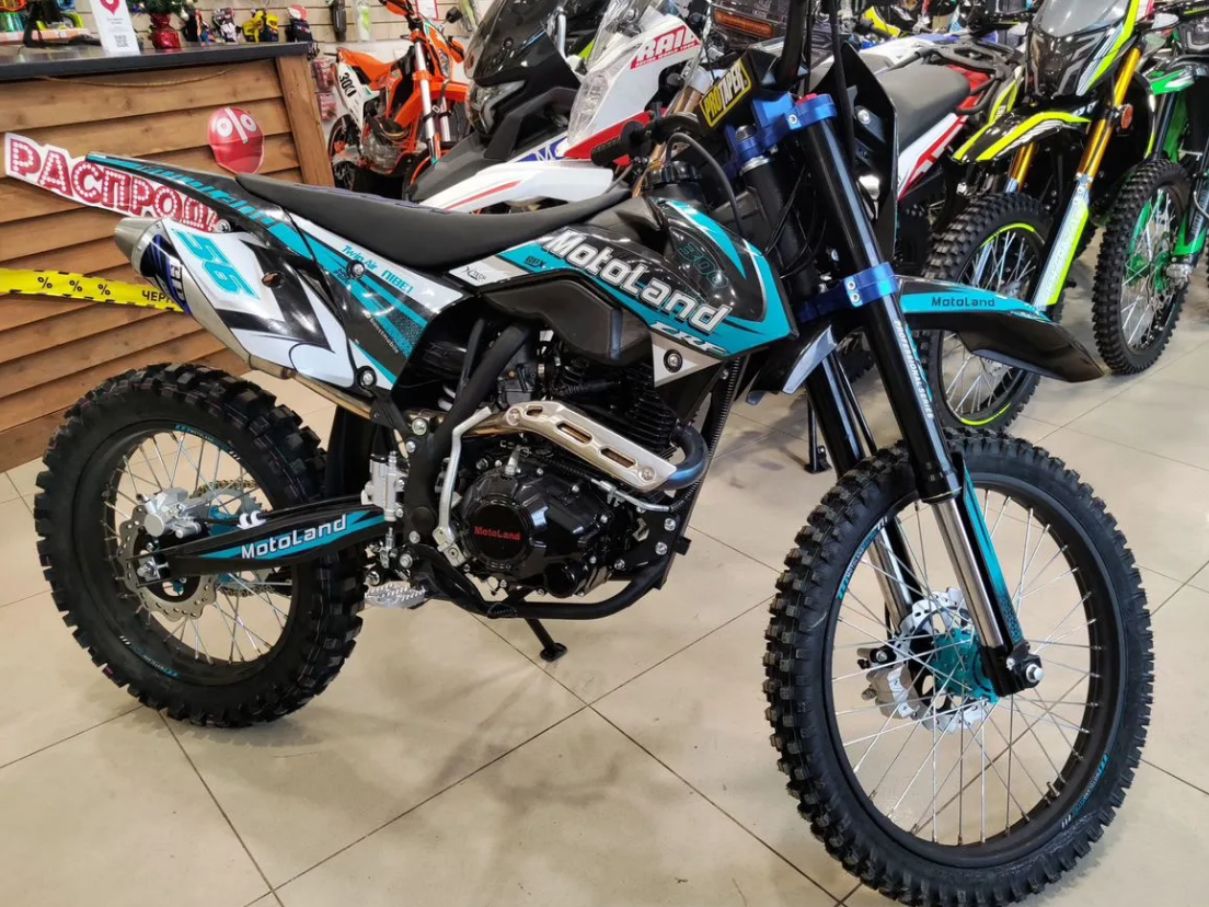 racermotors.by - Мотоцикл Кросс Motoland CRF300