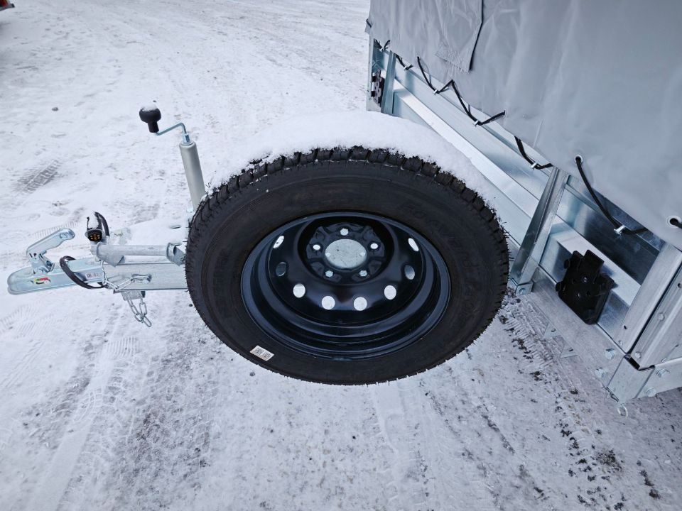 Автос.бел - Автомобильный прицеп Avtos A30P2B с прямым тентом 1200мм