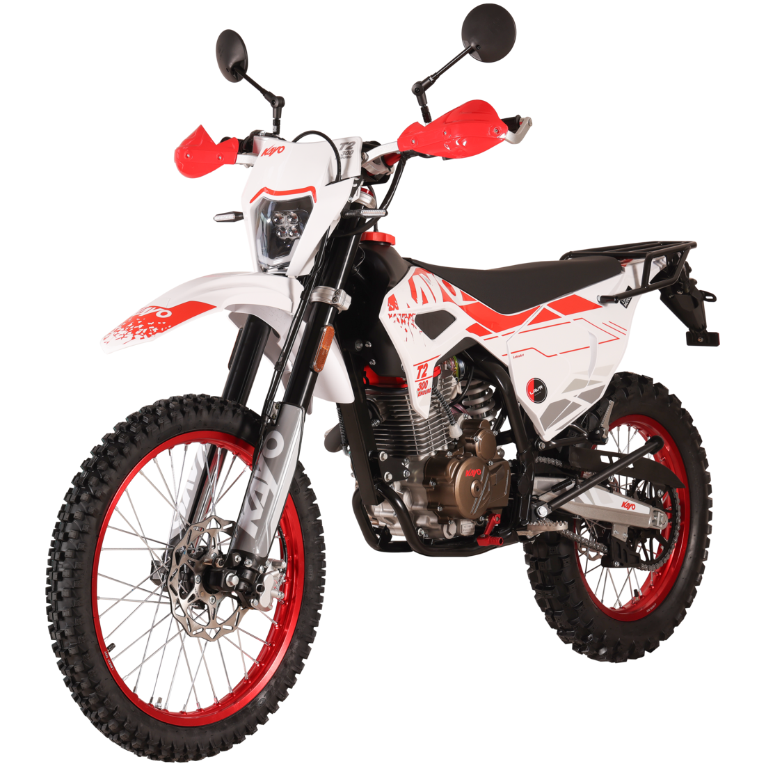 racermotors.by - Официальный ЭПТС, мощный мотор Loncin и карбюратор NIBBI PWK - KAYO T2 300 ENDURO