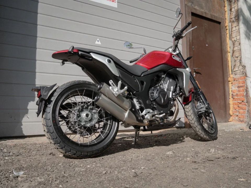 racermotors.by - мотоцикл JAWA RVM 500 Scrambler