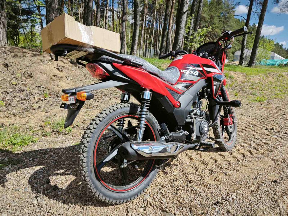 racermotors.by - Мопед Rockot Alpha City + ЦПГ 125 см3