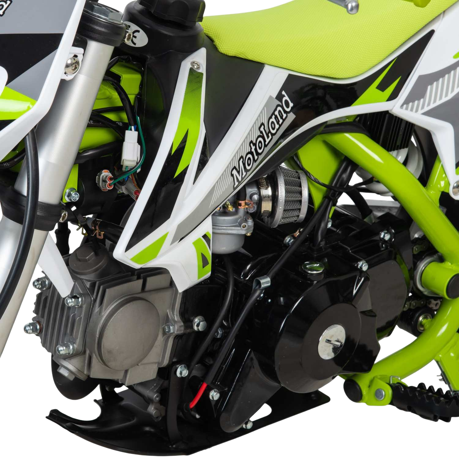 racermotors.by - Выносливое шасси, усиленная цепь CHOHO и дисковая гидравлика Питбайк Motoland 125 SX 125 E 14/12