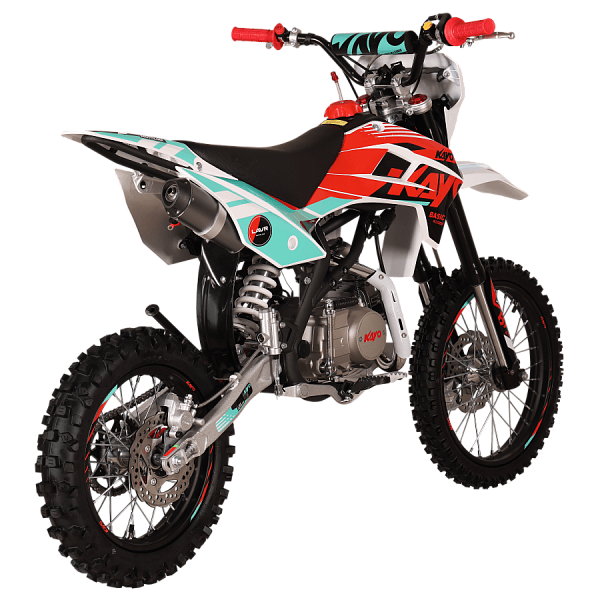 racermotors.by - Колеса 17/14, регулируемый «перевертыш» и яркая LED-линза Питбайк KAYO BASIC K125EM 17/14 KRZ