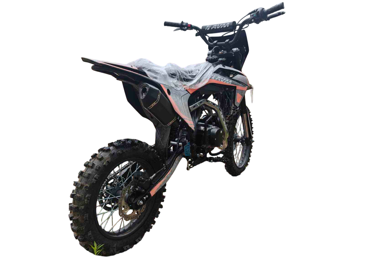 racermotors.by - Агрессивный дизайн и удобная высота по седлу для райдеров разного роста Питбайк AVM Blaze 125E