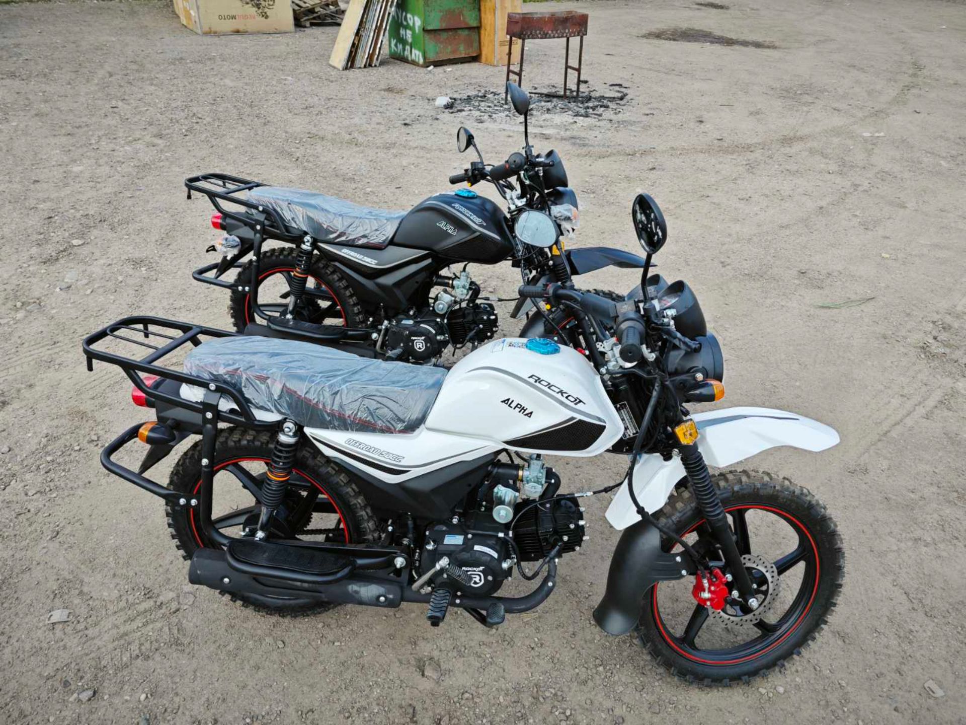 МОПЕД ROCKOT ALPHA OFFROAD M-12 125 CM3 (2024 ГОД)