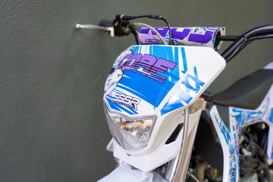racermotors.by - Питбайк SSSR CORE AUTO Blue Cat Mask