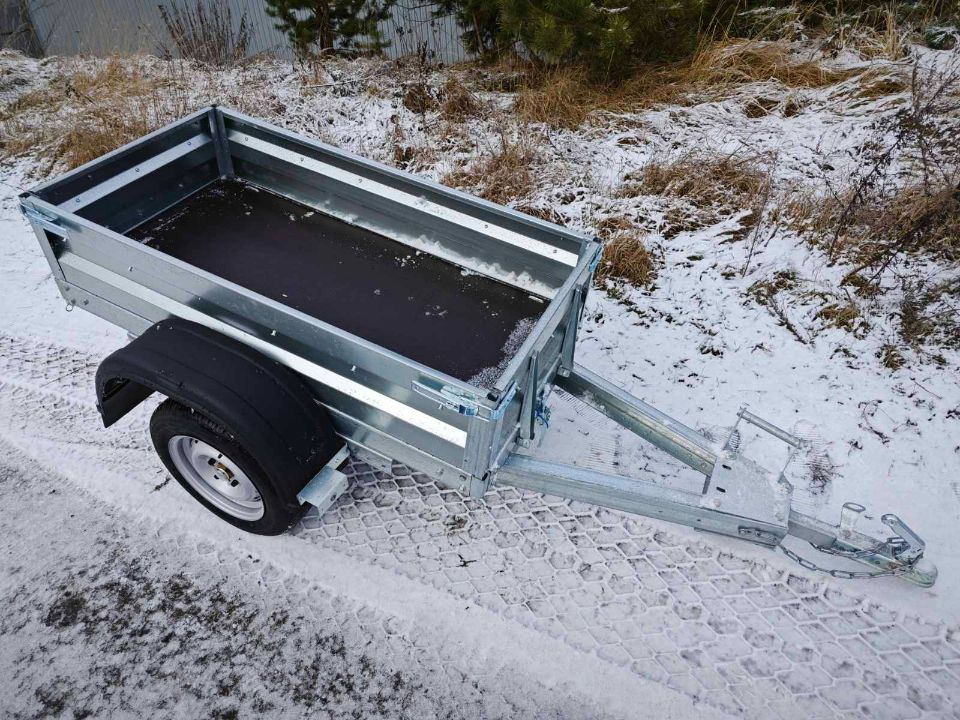 Автос.бел - Прицеп для квадроцикла AVTOS A15А1B, РЕССОРЫ AL-KO 4-ЕХ ЛИСТОВЫЕ, КОЛЕСА R13