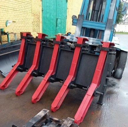 Agrostal.by-Оборудование для уборки веток (грабли лесные) на МТЗ-82