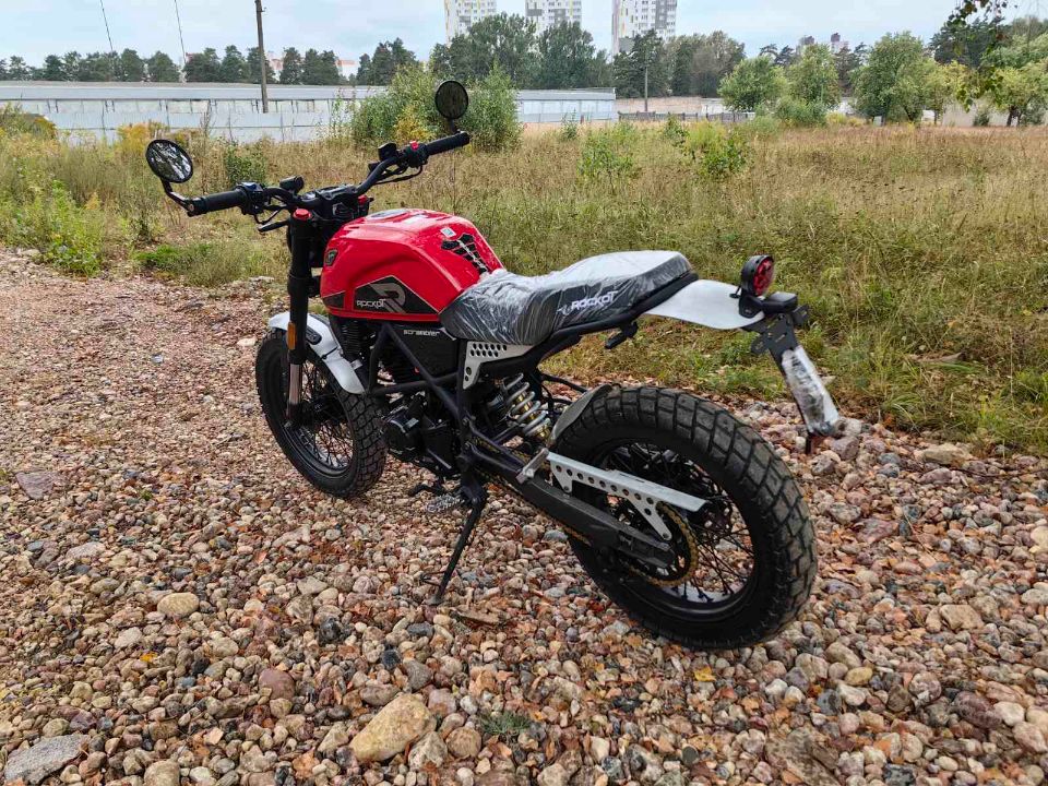 racermotors.by - мотоцикл Rockot SCRAMBLER