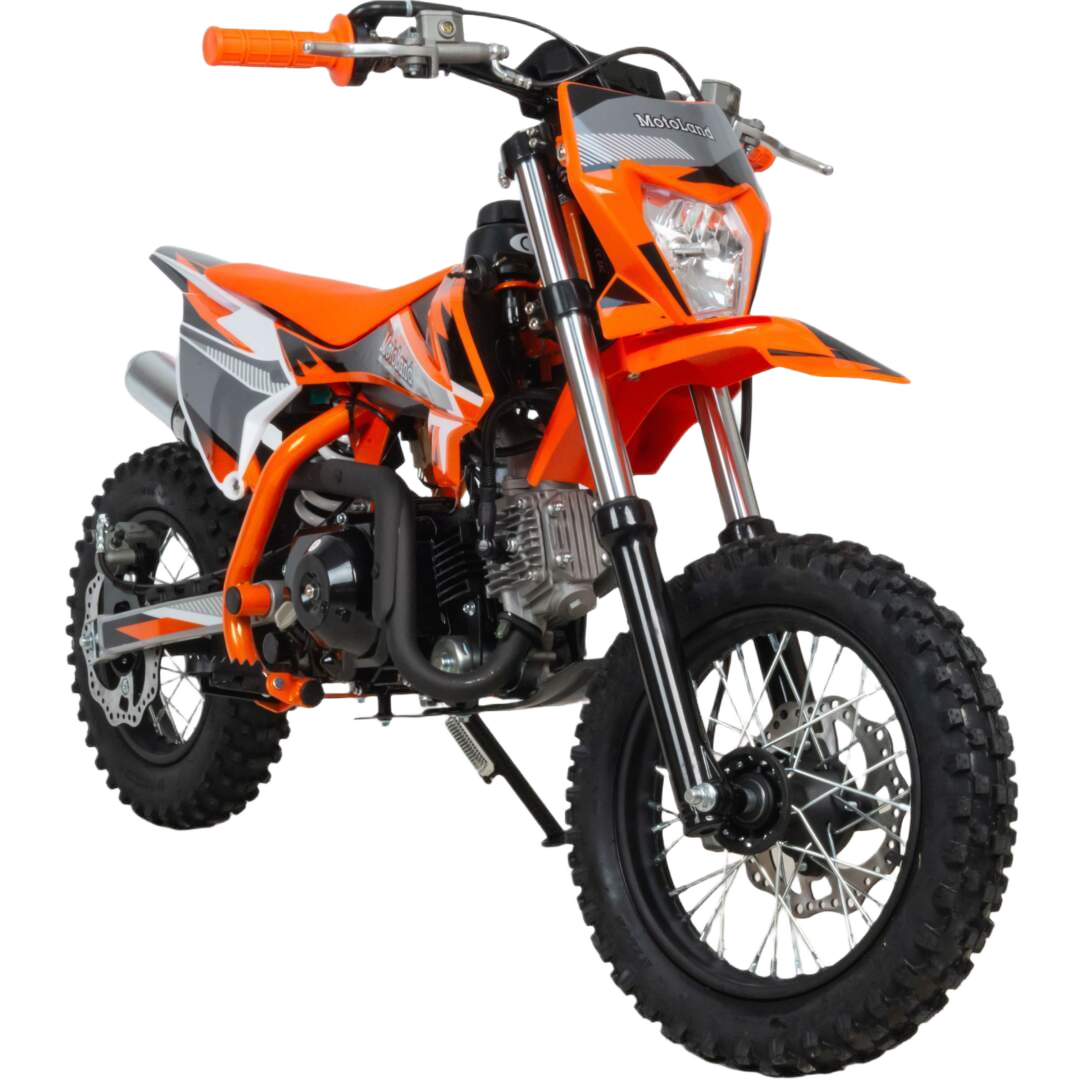 racermotors.by - Автоматическая трансмиссия, мотор 154FMI и безопасность для детей Питбайк Motoland 110 SX 110 E 12/10