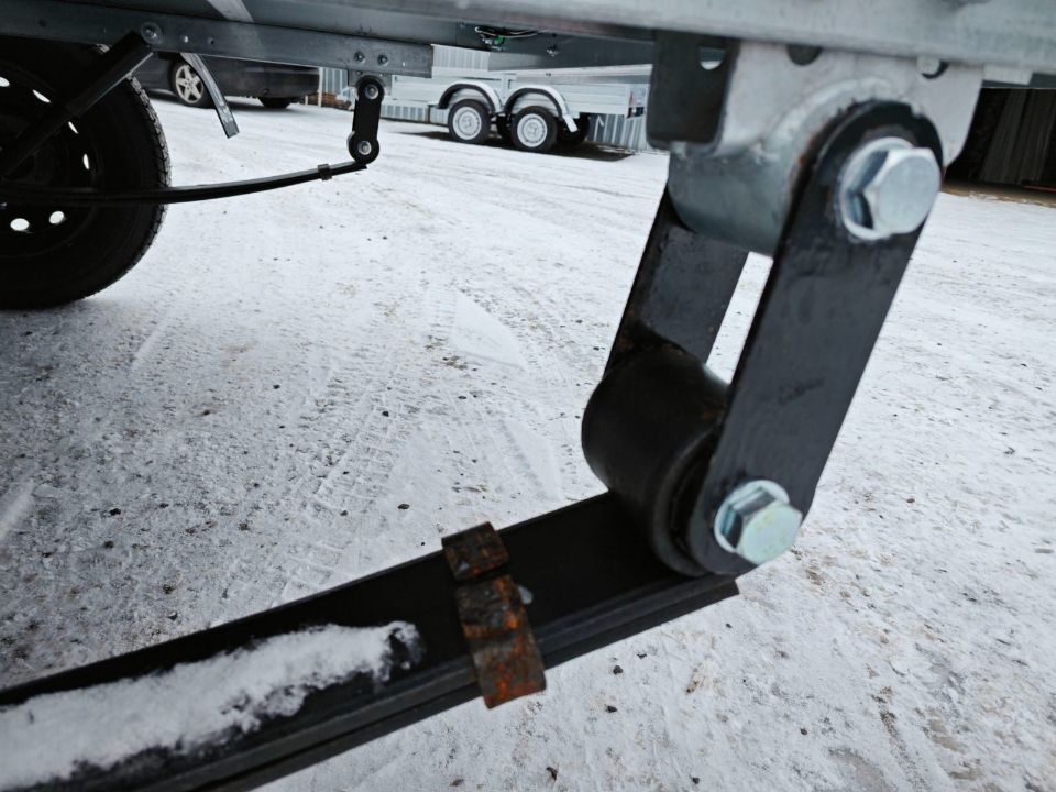 Автос.бел - Автомобильный прицеп Avtos A30P2B с прямым тентом 1200мм