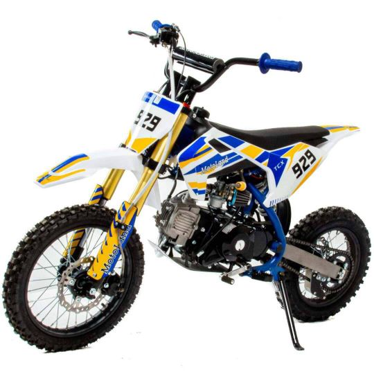 racermotors.by - Силовой агрегат и ходовая часть Питбайк Motoland TCX125 E 14/12 без фары