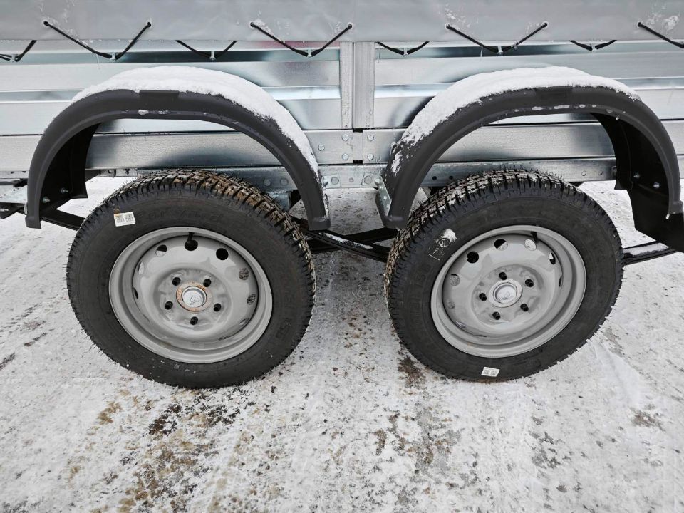 Автос.бел - Автомобильный прицеп Avtos A30P2B с прямым тентом 1200мм