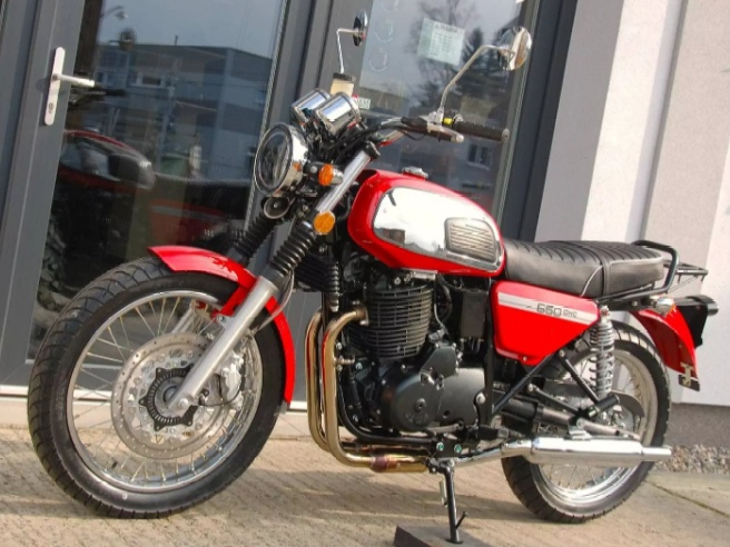 ява.бел - мотоцикл Jawa 650 OHC Retro