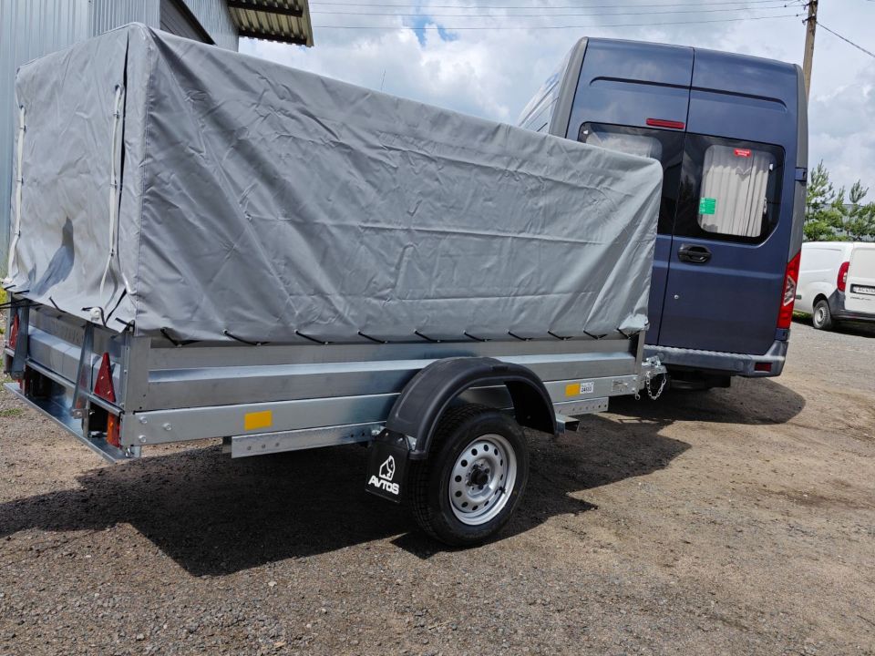 Автос.бел - Автомобильный прицеп Avtos A25М1B тент 800мм