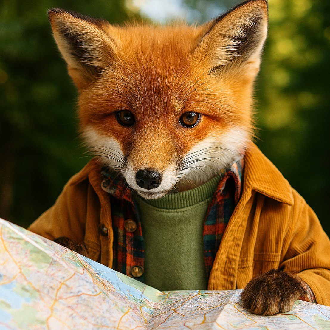 Лис-исследователь