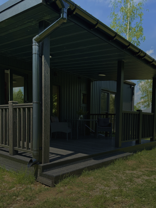 ТЕРРАСЫ С НАВЕСОМ  “ПОД КЛЮЧ”