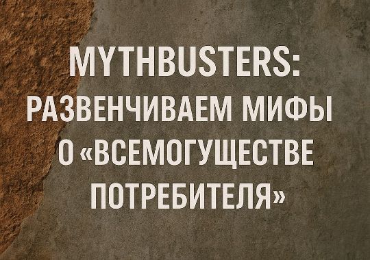 Мифы о "всемогуществе потребителя"