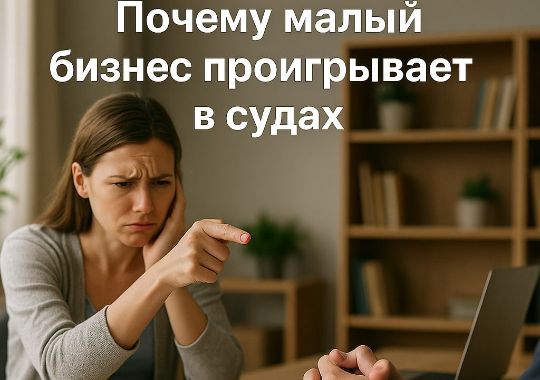 Почему малый бизнес проигрывает в судах