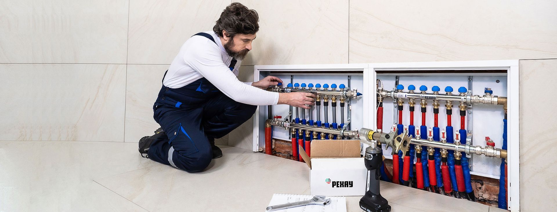 трубы, теплый пол рехау гомель