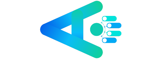 Логотип компании по внедрению Битрикс 24, amo CRM и Мой склад (синий)
