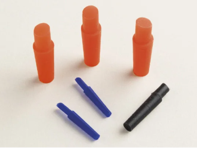 ТЕРМОСТОЙКАЯ СИЛИКОНОВАЯ ДВОЙНАЯ ЗАГЛУШКА DSTS ДЛЯ ПОРОШКОВОЙ ПОКРАСКИ