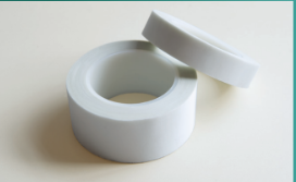 Термостойкий скотч стекловидной материи 280 GLT защита от пескоструйной и химической обработки