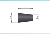коническая заглушка stp