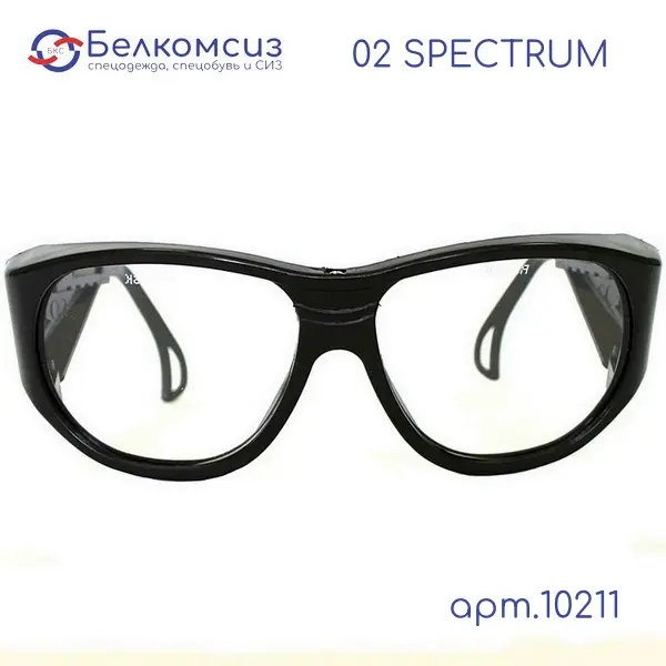Очки защитные (02 SPECTRUM открытые (пластик) РОСОМ3, арт.10211), фото 2