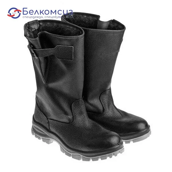 Сапоги рабочие утеплённые, юфть+ИК, искусственный мех ПУ/ТПУ, мод. 20-1