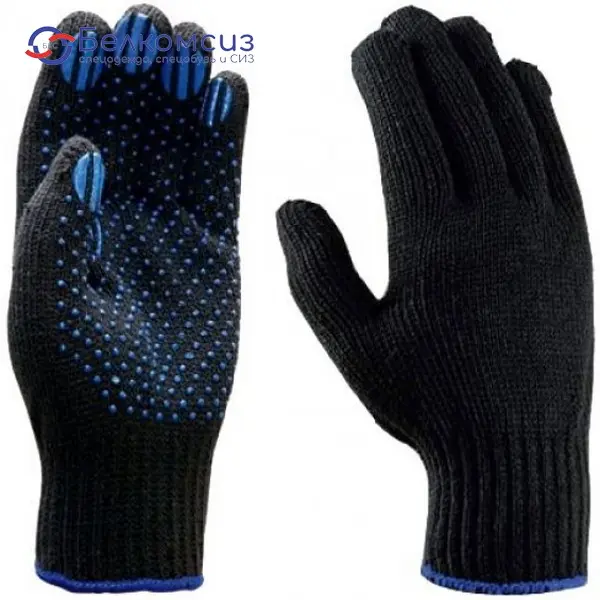 Перчатки х/б с ПВХ «4-нити», фото 1