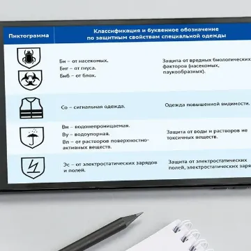 Классификация спецодежды