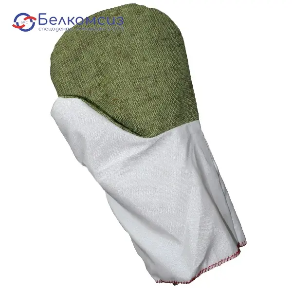 Рукавицы х/б двунитка с двойным брезентовым наладонником, фото 1