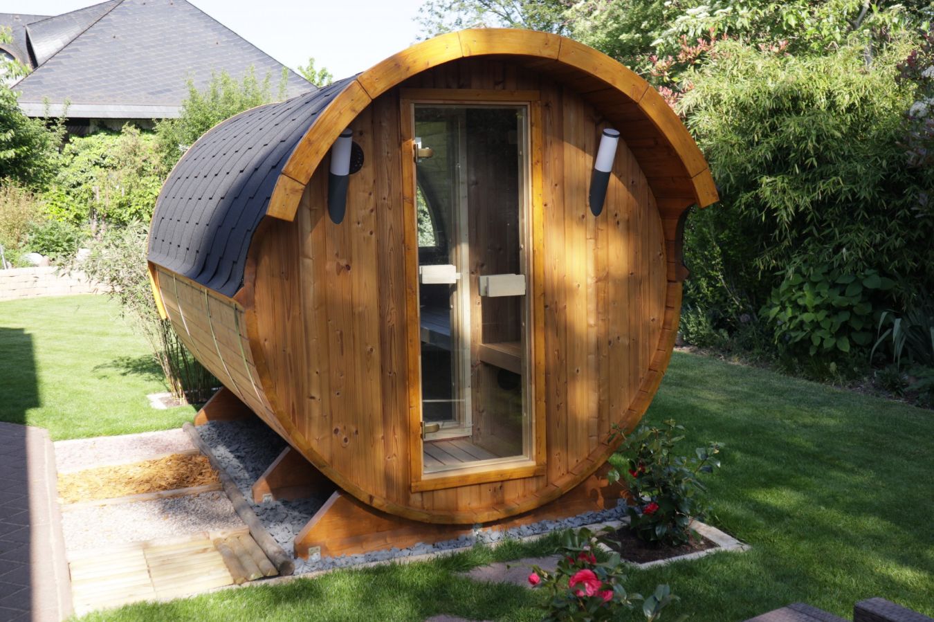 купить баню бочку с доставкой