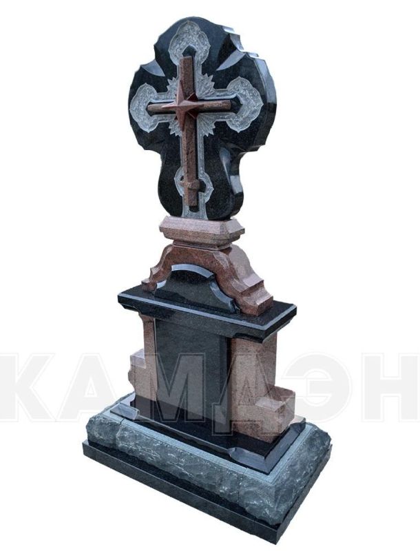 установка вертикальных памятников на могилу