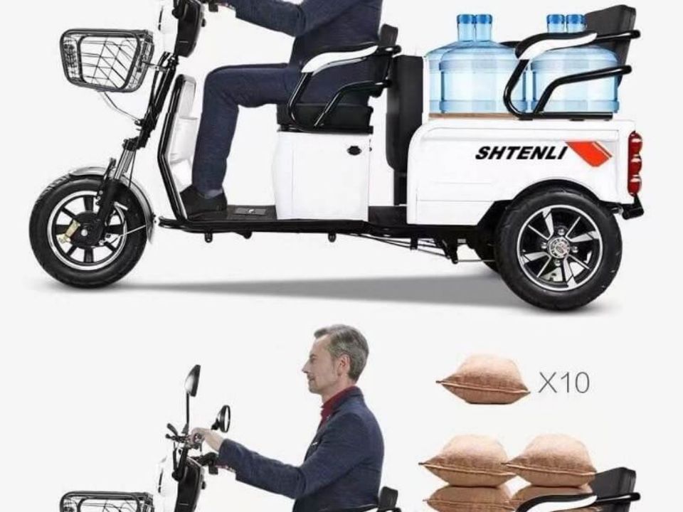 ЭЛЕКТРИЧЕСКИЙ ТРИЦИКЛ БИЗНЕС КЛАССА SHTENLI MODEL 37 LI-ON 60V