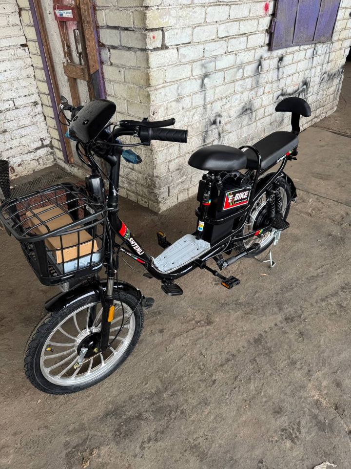 ЭЛЕКТРОВЕЛОСИПЕД SHTENLI CROSS V-8L(КОЛХОЗНИК) 48V12A