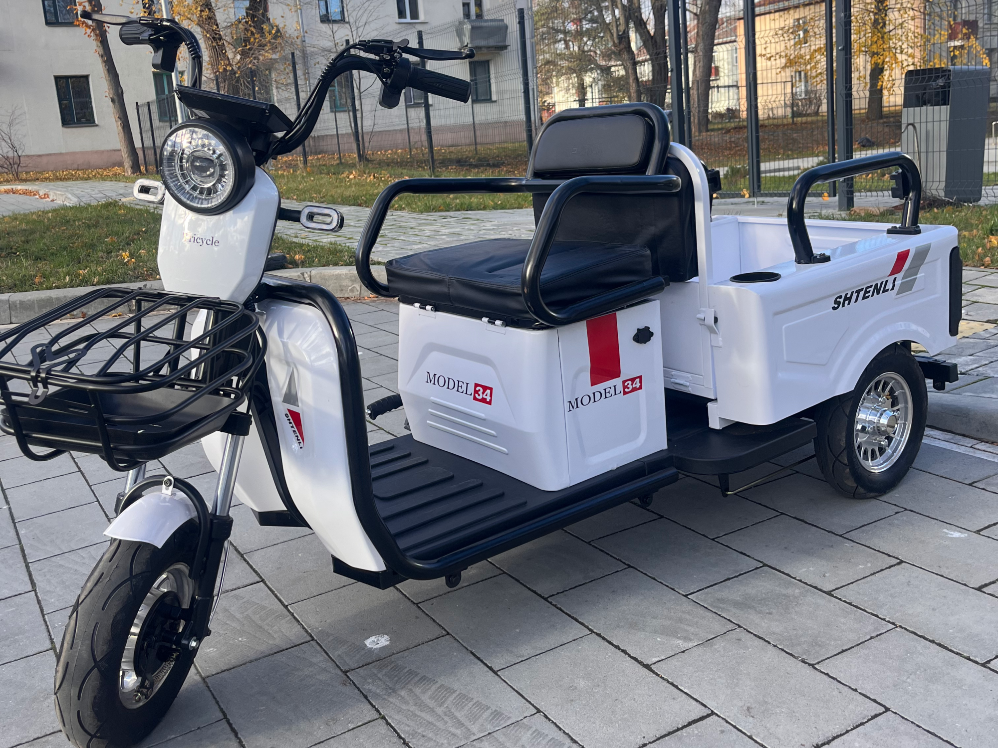 ЭЛЕКТРИЧЕСКИЙ ТРИЦИКЛ SHTENLI MODEL 34 48V