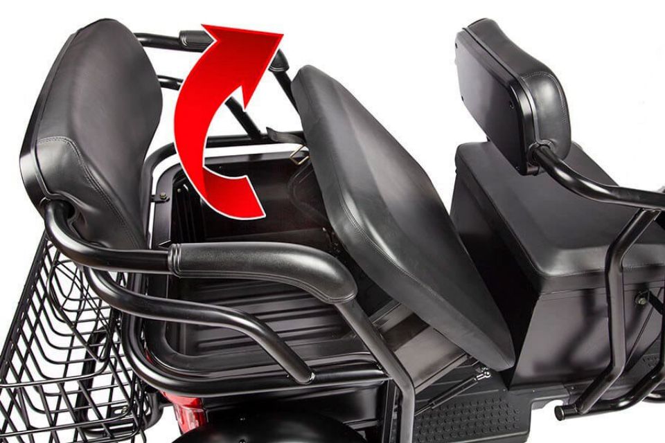 ЭЛЕКТРИЧЕСКИЙ ТРИЦИКЛ БИЗНЕС КЛАССА SHTENLI MODEL 37 LI-ON 60V